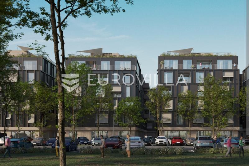 Zagreb, Crnomerec, nouvelle construction, appartement de quatre pièces, deux places de parking en garage, débarras, 112 m² - 4