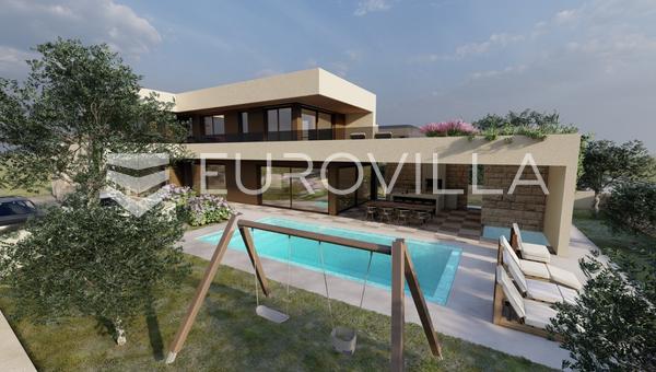 Murvica, Zadar - Villa contemporánea con piscina y zona de bienestar en una ubicación tranquila