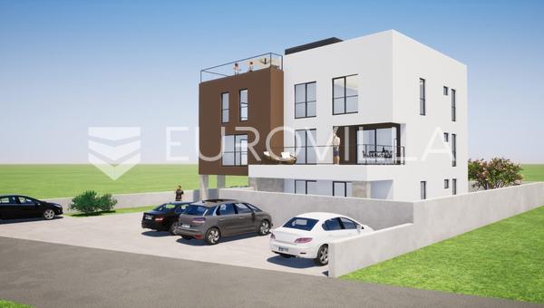 Zaton, prostrani apartman u novogradnji 104 m²