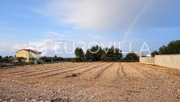 Zadar, Paljuv, građevinsko zemljište s pogledom na more 1049 m²