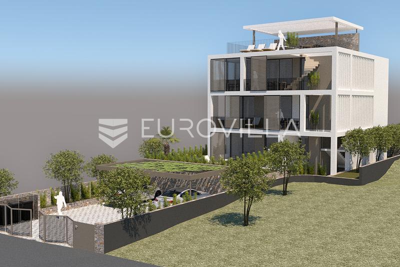 Primošten, NOVÁ STAVBA, krásný přízemní byt s bazénem a zahradou, 109,95 m² - 4