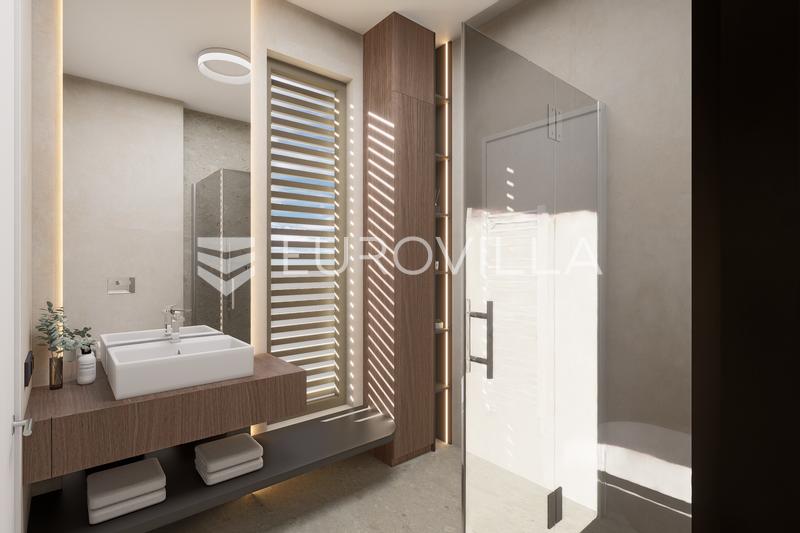 Primošten, NOVÁ STAVBA, krásný přízemní byt s bazénem a zahradou, 109,95 m² - 16