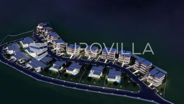 Karlobag, Cesarica, byggegrund med projekt, 628 m²