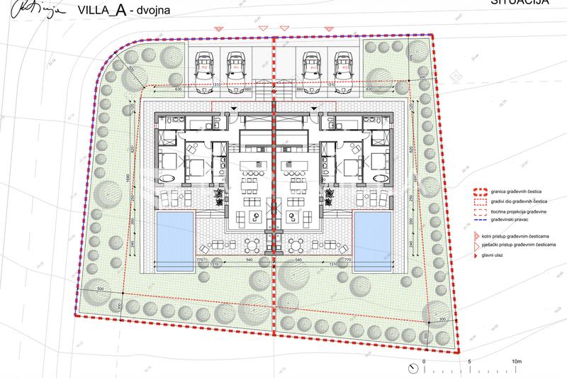 Karlobag, Cesarica, projesi olan arsa, 628 m² - 19