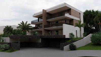 Rijeka, Kantrida, modern four-room apartment NKP 86.47 m2, sea view