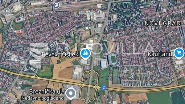Osijek, calle Trpimirova, terreno edificable/agrícola 5669 m²