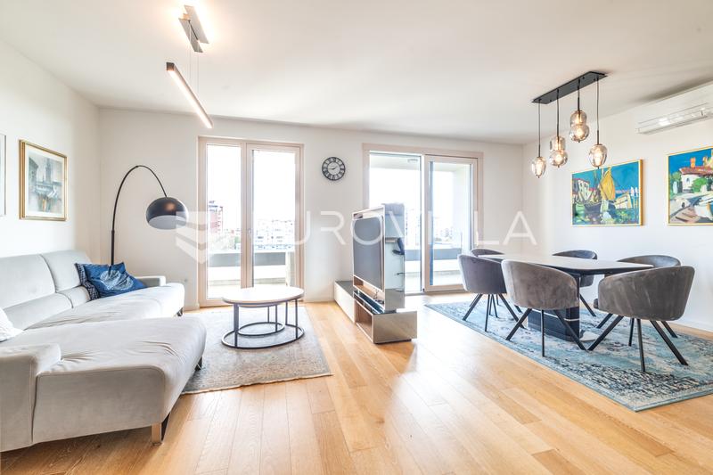 Zagreb, Ravnice, atraktivan četverosoban stan + GPM, 123 m2