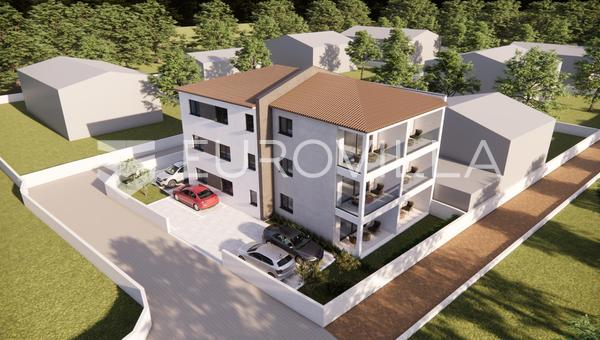 Istrië, Fažana - Appartement van 59,74 m² met 2 slaapkamers en een tuin van 68 m², nieuwbouw, 2027.