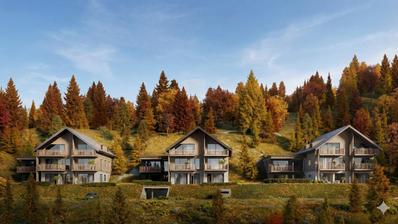 Austrija, Hochrindl, NOVOGRADNJA, moderan trosoban stan 65,13 m²