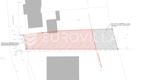 Загреб, Виноградска цеста, участок под застройку 587 м² с концептуальным проектом