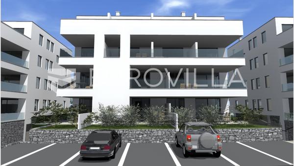 Pag, Povljana, apartamento de dos dormitorios en un edificio de obra nueva de primer nivel, 77,35 m²