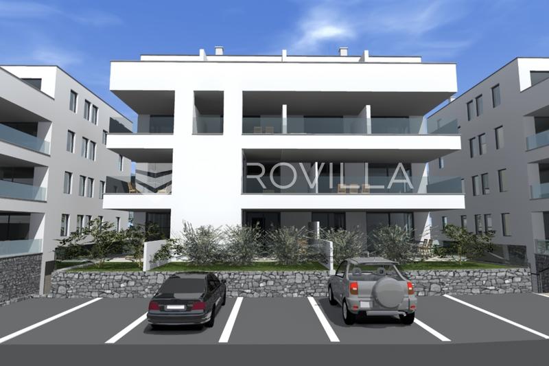 Pag, Povljana, two bedroom apartment in a top new building, 77.35 m²