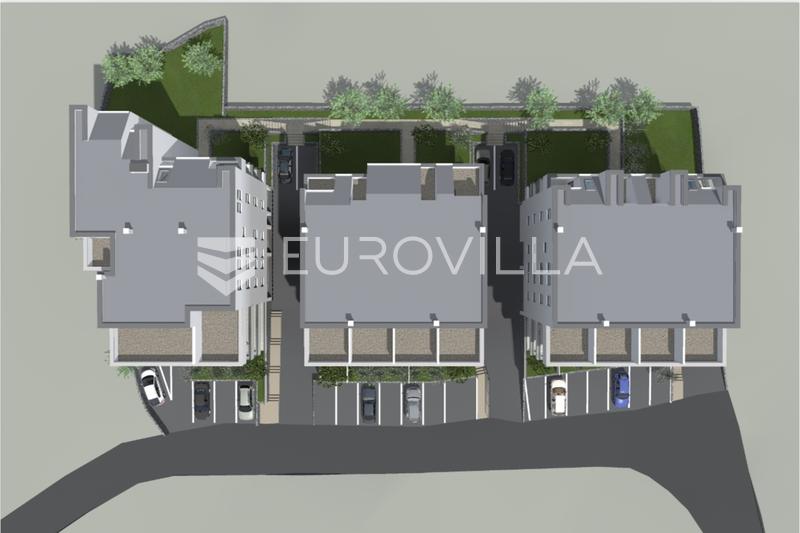 Pag, Povljana, two bedroom apartment in a top new building, 77.35 m²