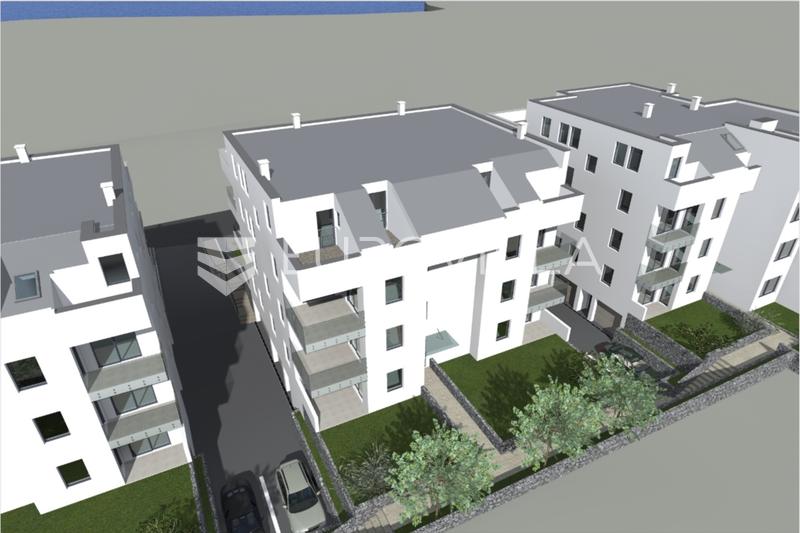 Pag, Povljana, two bedroom apartment in a top new building, 77.35 m²