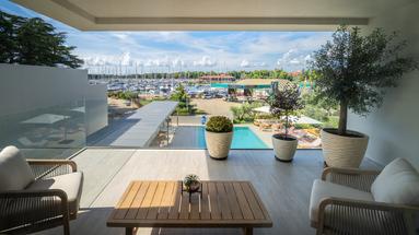 Istria, Novigrad, luxury apartment with sea view