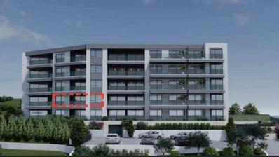 Lussuoso appartamento di nuova costruzione con una camera da letto a Makarska, 1° piano, vista mare, 59,38 m²
