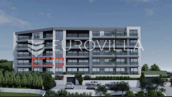 Lussuoso appartamento di nuova costruzione con una camera da letto a Makarska, 1° piano, vista mare, 59,38 m²