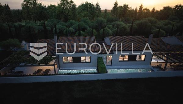 Ístria, Kaštelir, casa unifamiliar moderna em fila, NKP 87,4 m2