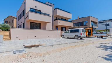 Ístria, Poreč, apartamento de três quartos com jardim.