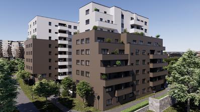 Zagreb, Trešnjevka HERITAGE, neljän huoneen asunto 85,79 m²