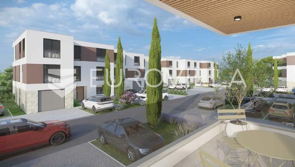 Pula, Penthouse med tre soveværelser 105 m² med garage i et moderne boligkompleks, 2026, Anden sal