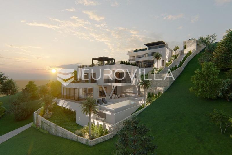 Omiš, building land with permission to build two villas - 19