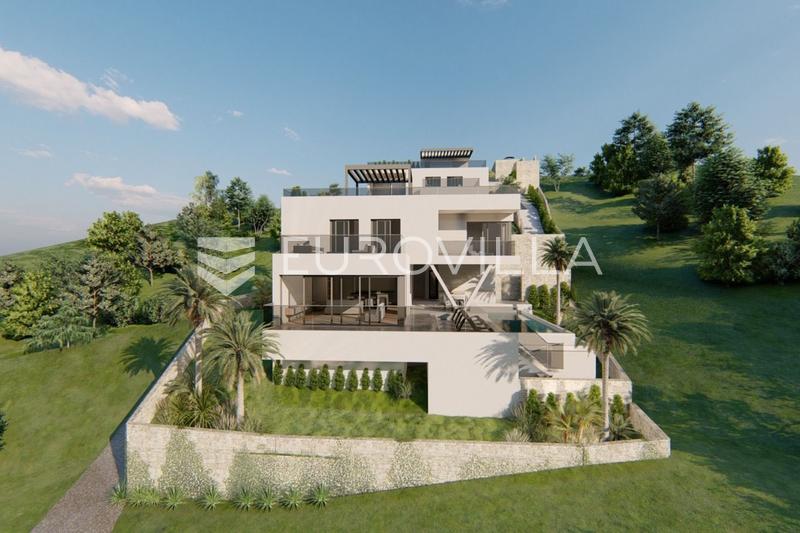 Omiš, building land with permission to build two villas - 7