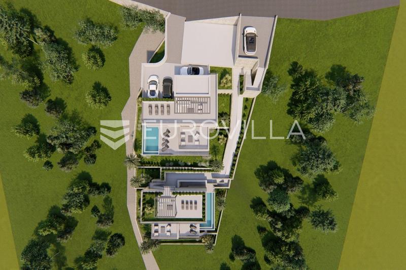 Omiš, building land with permission to build two villas - 5