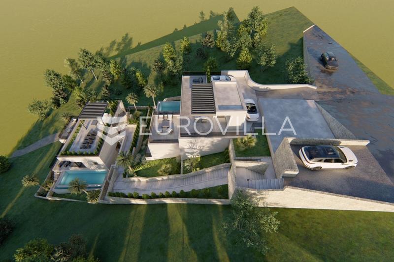 Omiš, building land with permission to build two villas - 17