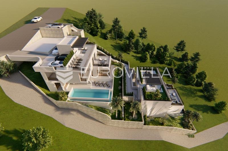 Omiš, building land with permission to build two villas - 18