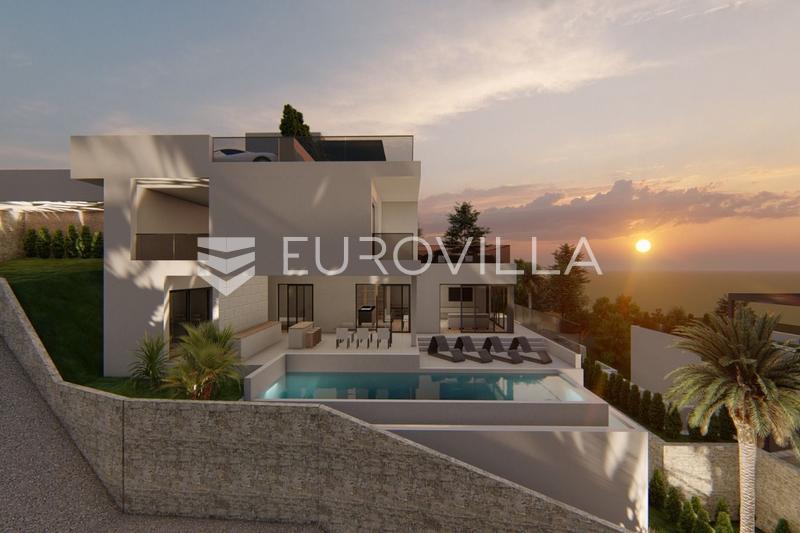Omiš, building land with permission to build two villas - 16
