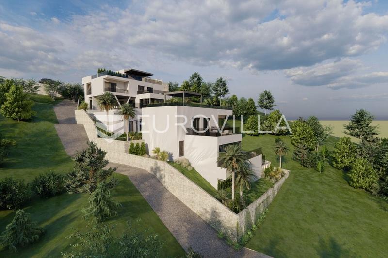 Omiš, building land with permission to build two villas - 13