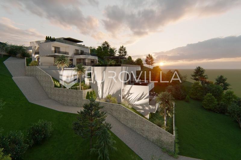 Omiš, building land with permission to build two villas - 9