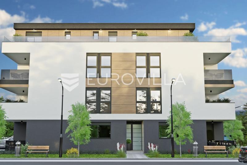 Dugo Selo, egy vonzó 4 szobás lakás terasszal, 85 m², új építésű. - 2