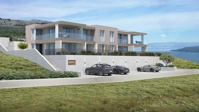 Načinovići, Building Land with Building Permit and Panoramic Sea View