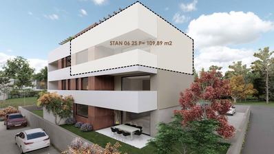 Zadar, Borik, exkluzivní penthouse se střešní terasou, 109,89 m², S6