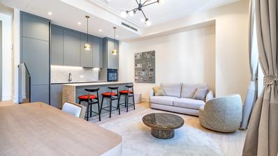 Zágráb, luxus egyszobás lakás a központban, 44 m²