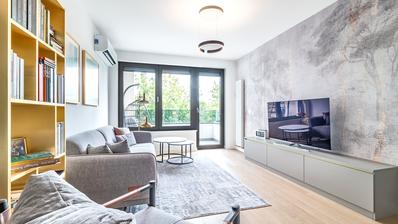 Zagabria, Vrbani - Appartamento arredato da designer con loggia in un moderno nuovo sviluppo