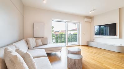 Zagreb, Lašćina, ekskluzivan četverosoban stan s balkonom od 130 m², garažno parkirno mjesto