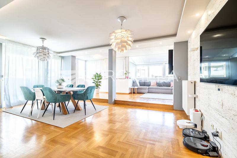 Zagreb, Velika mlaka, prekrasan četverosoban penthouse 134 m²