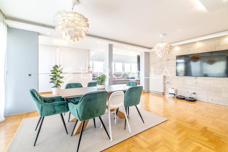 Zagreb, Velika mlaka, prekrasan četverosoban penthouse 134 m²