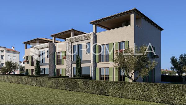 Istra, Poreč - NOVOGRADNJA, modena kuća u nizu NKP 83,65 M2