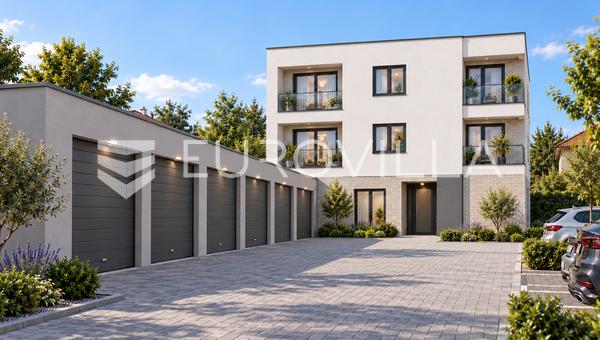 Projekt Velika Mlaka, novogradnja - trisobno stanovanje z garažo, 105,50 m²