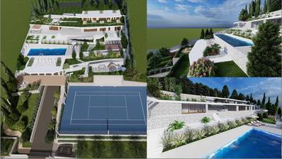 Šestanovac, građevinsko zemljište s dozvolom za jedinstveni projekt