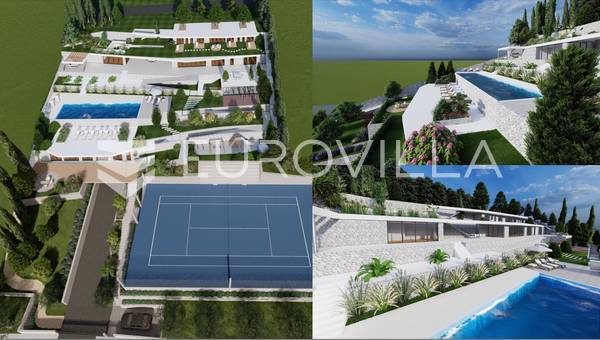 Šestanovac, građevinsko zemljište s dozvolom za jedinstveni projekt