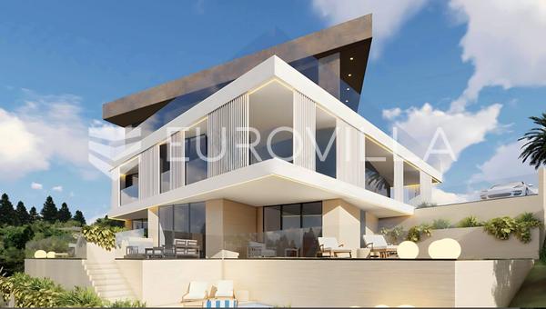 KRK, lüks yeni yapı, 2 yatak odalı mülk, 132 m², teras, bahçe, balkon