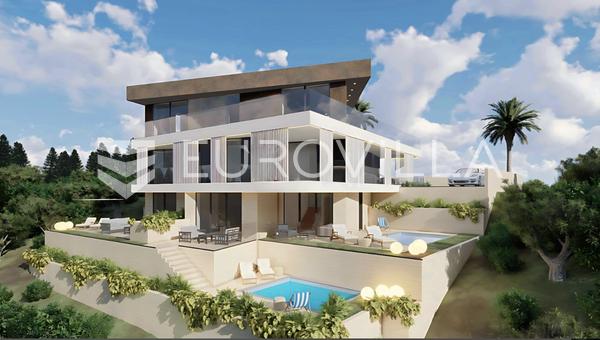 KRK, luksusowa nowa zabudowa, nieruchomość z 2 sypialniami, apartament dwupoziomowy 132 m², taras, ogród, balkon
