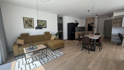 Istra, Rovinj, moderan stan s dvije spavaće sobe 101 m², vrtom i ograđenim parkirnim mjestom