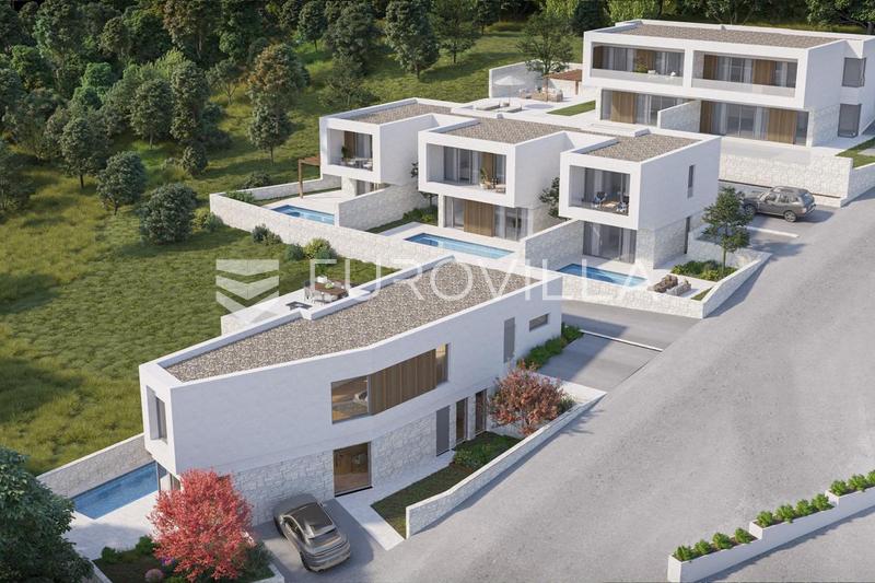 Crikvenica, moderne nybygg, 4-roms leilighet, 109 m², svømmebasseng, sjøutsikt - 3