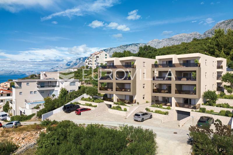 Podgora, Nieuwbouw, Tweekamerappartement met Zeezicht - 1